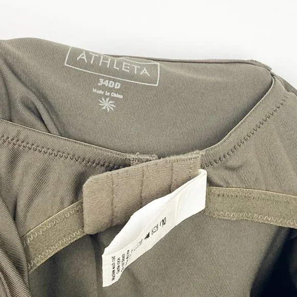 ATHLETA Brown Bra Cami Tank Crossback 34DD - Picture 10 of 10